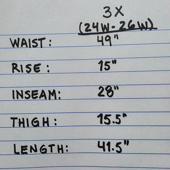 The Pioneer Woman Pull-On Millennium Pants Stretch Womens Plus 3X(24W-26W) Black - Picture 2 of 11